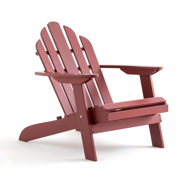 Кресло для сада Thodore в стиле Adirondak единый размер красный